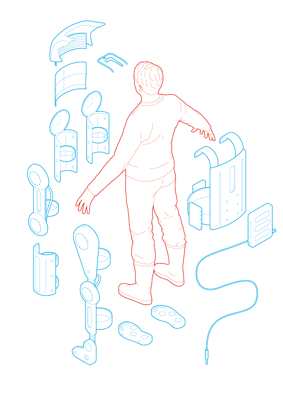 Benjamin Schulte - Augmented Human Hinten