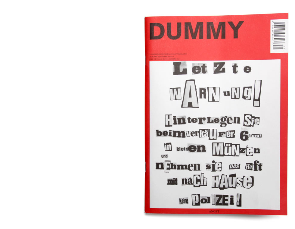 Benjamin Schulte - Dummy 29 Angst