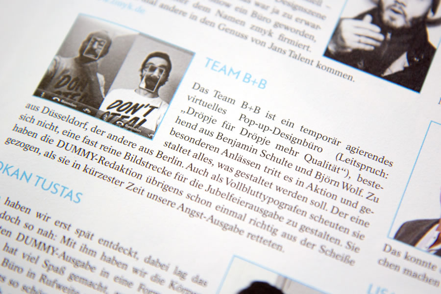 Benjamin Schulte - Team B+B Dummy Contributors