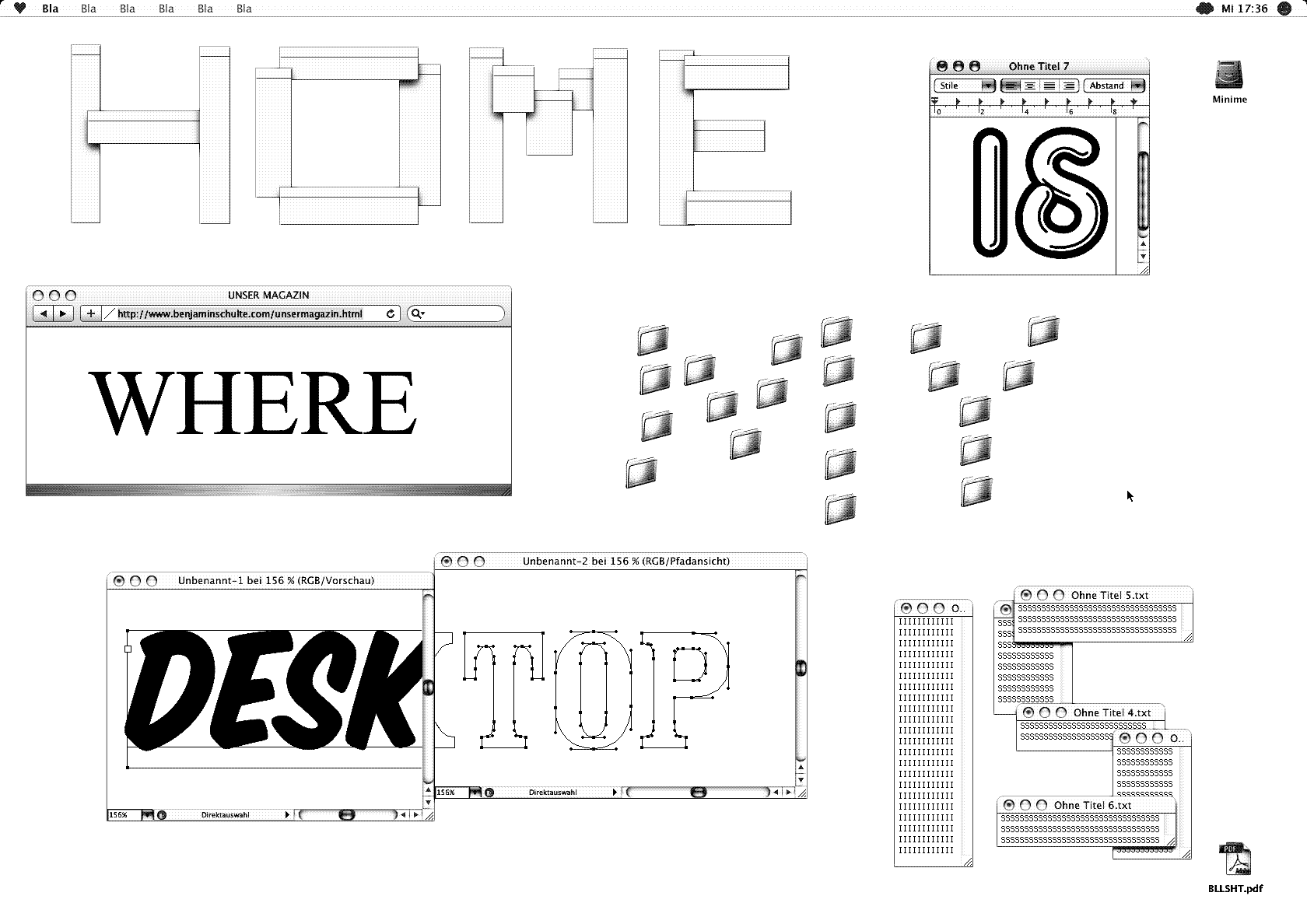 Benjamin Schulte - Home Is Where My Desktop Is